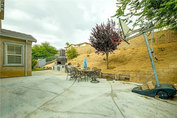 Backyard, Exterior, Fireplace