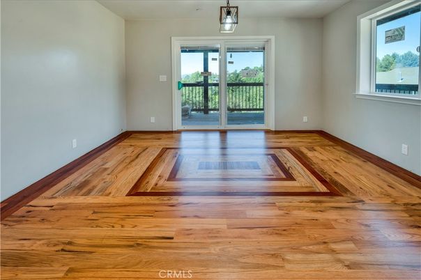 Empty room, Interior, Wood Texture Flooring