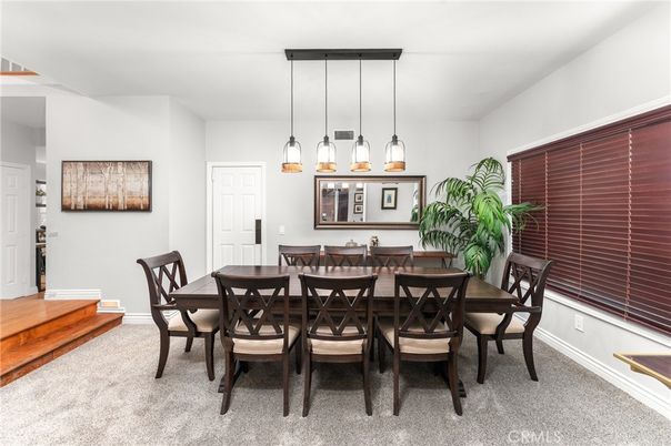 Dining room, Interior, Pendant Lights