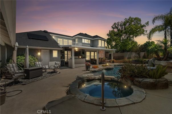 Exterior, Pool, Solar Panels