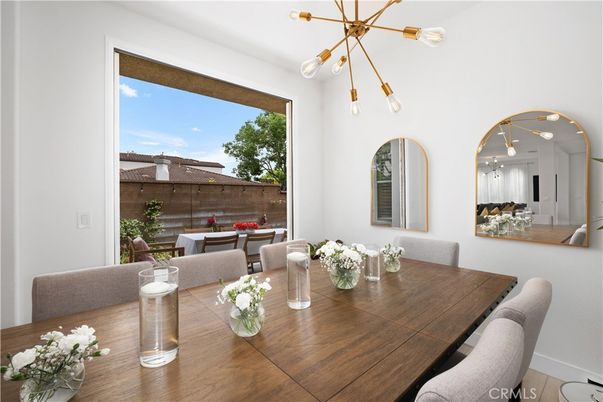 Dining room, Interior, Pendant Lights