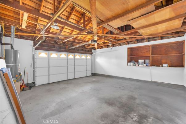Garage, Interior, Wooden Beams, Wooden Ceilings