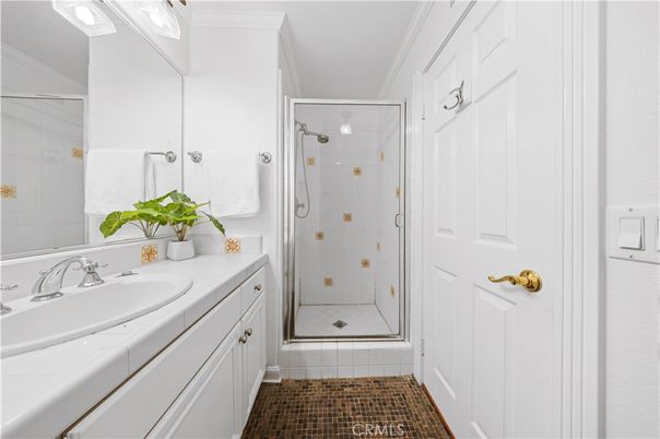 Bathroom, Glass Shower, Interior, Tile Countertops