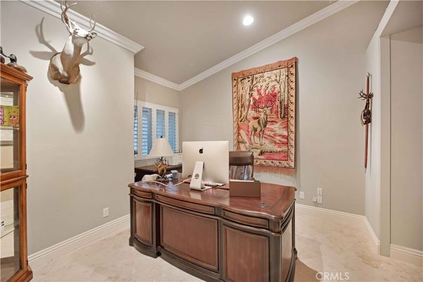 Home Office, Interior, Recessed Lighting