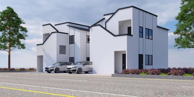 Exterior, Facade, Modern
