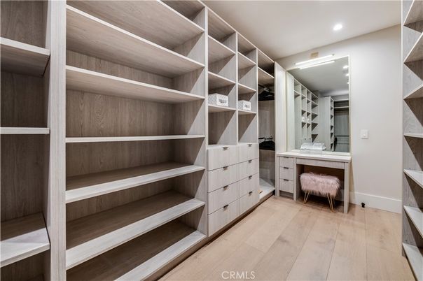Interior, Recessed Lighting, Walk-in Closets, Wood Texture Flooring