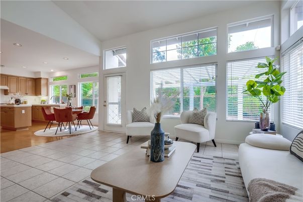 Dining room, Interior, Kitchen, Living room, Recessed Lighting, Wood Texture Flooring