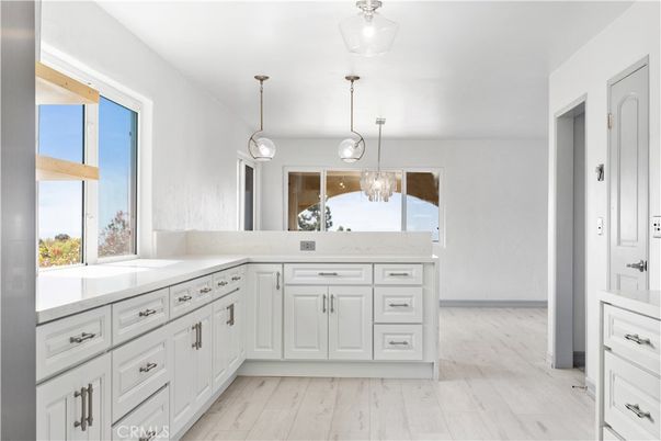Interior, Pendant Lights, Wood Texture Flooring