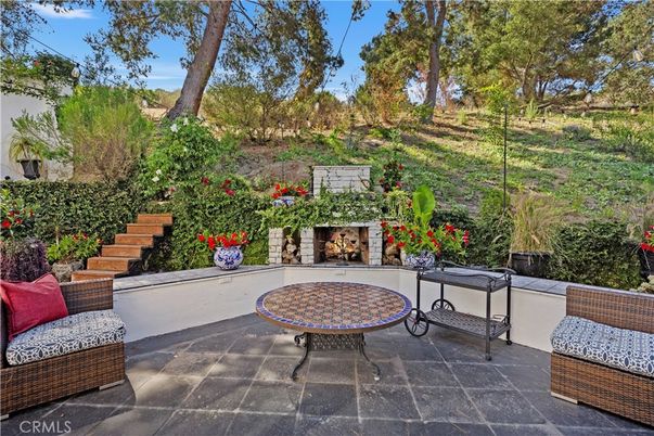 Backyard, Exterior, Fireplace