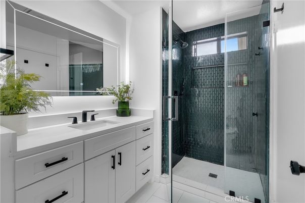 Bathroom, Glass Shower, Interior