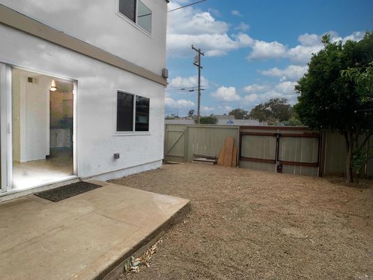 Backyard, Exterior