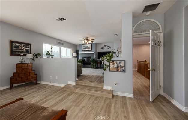 Fireplace, Interior, Wood Texture Flooring