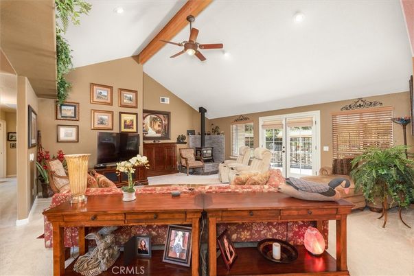 Fireplace, Interior, Living room, Recessed Lighting