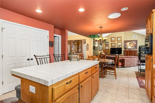 Chandelier, Dining room, Interior, Recessed Lighting