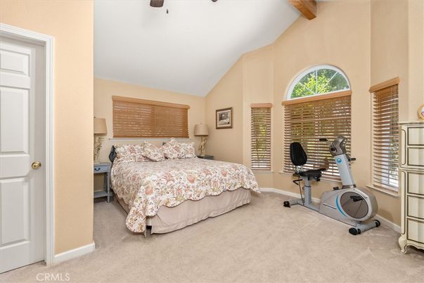 Bedroom, Fitness Equipment, Interior, Wooden Beams