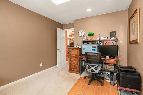Home Office, Interior, Recessed Lighting