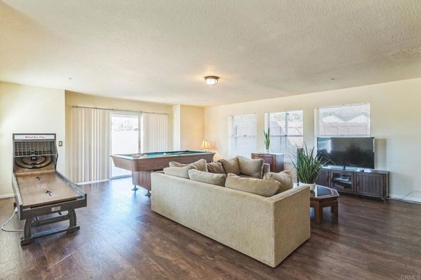 Billiard Table, Game Room, Interior, Living room, Wood Texture Flooring