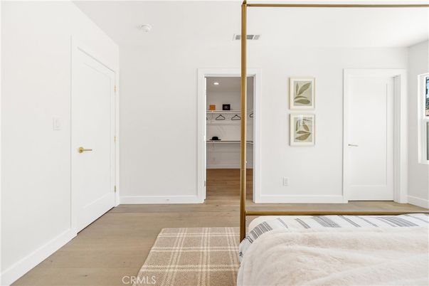 Bathroom, Bedroom, Interior, Recessed Lighting, Wood Texture Flooring