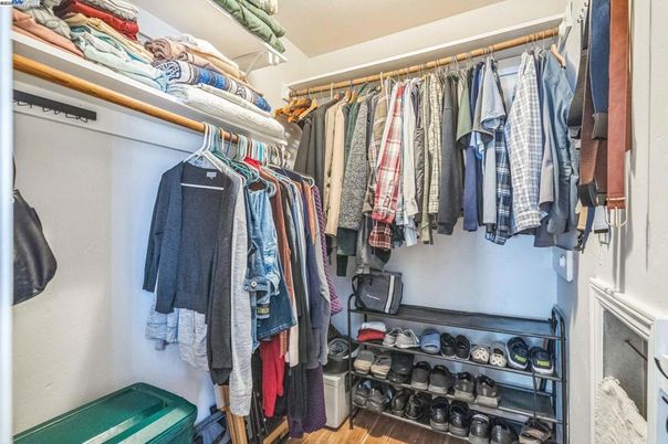 Interior, Walk-in Closets, Wood Texture Flooring