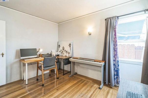 Home Office, Interior, Wood Texture Flooring