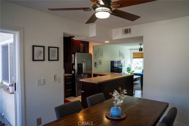 Dining room, Interior, Kitchen, Recessed Lighting