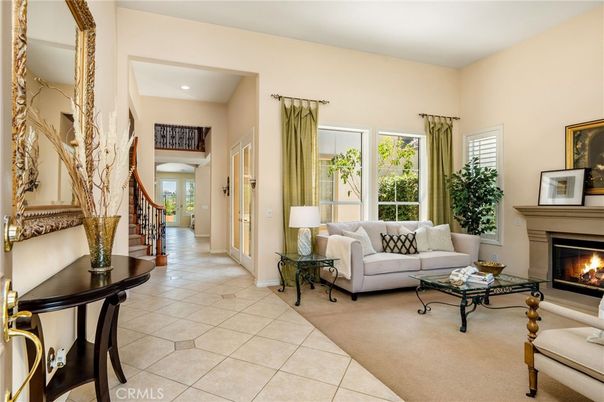 Fireplace, Interior, Living room, Recessed Lighting
