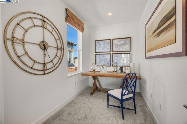 Home Office, Interior, Recessed Lighting
