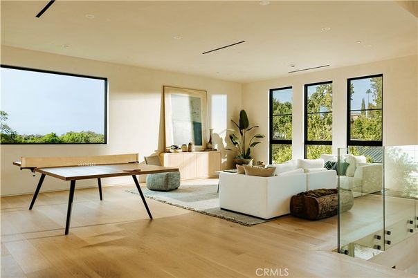 Game Room, Interior, Living room, Recessed Lighting, Wood Texture Flooring