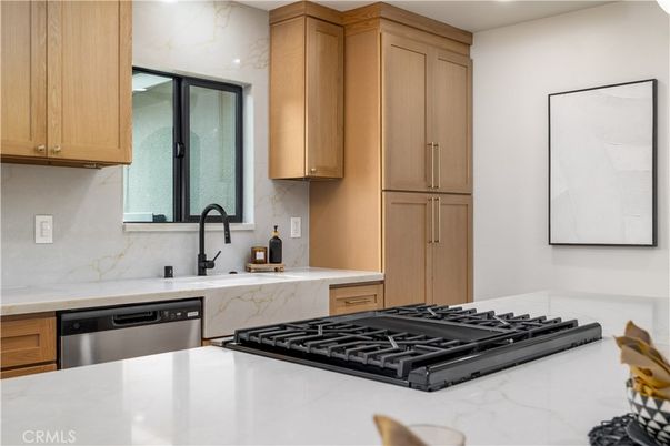 Interior, Kitchen, Marble Walls