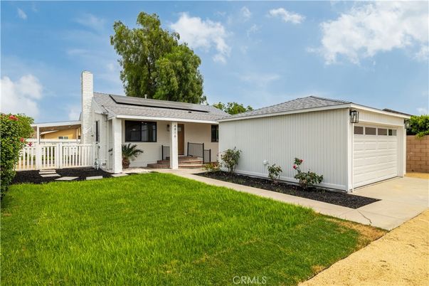Backyard, Detached Garage, Exterior, Solar Panels