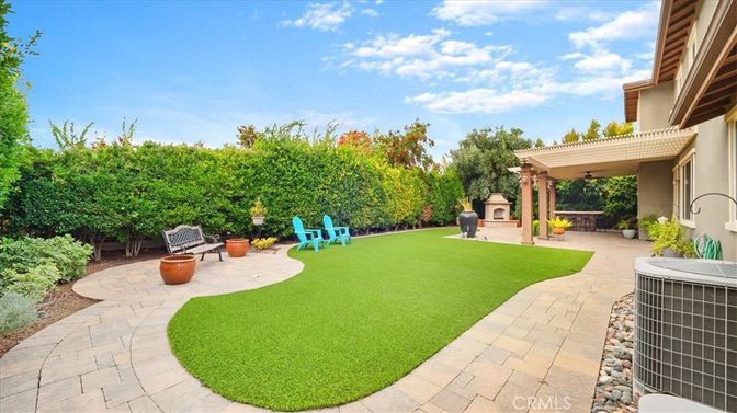 Backyard, Exterior, Fireplace