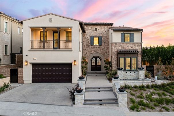 Attached, Exterior, Facade, Brick Facade, Mediterranean