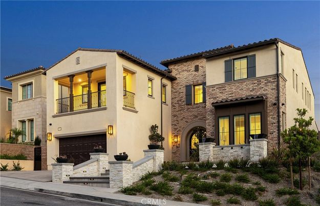Attached, Exterior, Facade, Brick Facade, Mediterranean