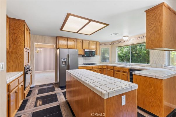 Interior, Kitchen, Tile Countertops
