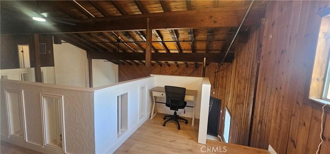 Home Office, Interior, Wooden Beams, Wooden Ceilings, Wood Texture Flooring, Wooden Walls