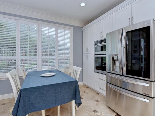 Dining room, Interior, Kitchen, Recessed Lighting, Stainless Steel Appliances