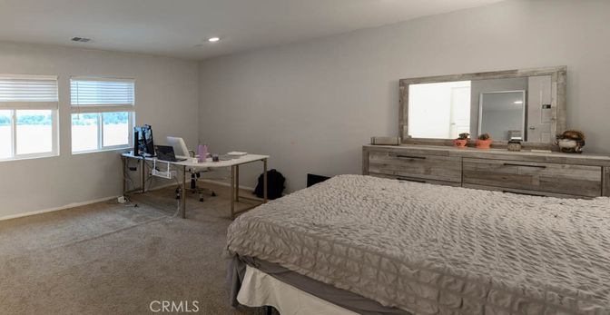 Bedroom, Home Office, Interior, Recessed Lighting