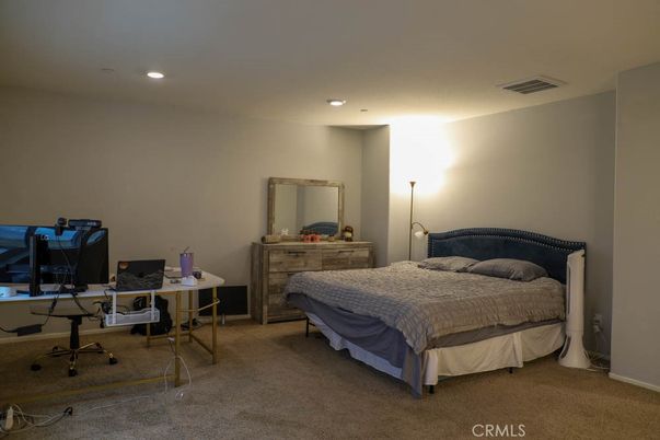 Bedroom, Home Office, Interior, Recessed Lighting