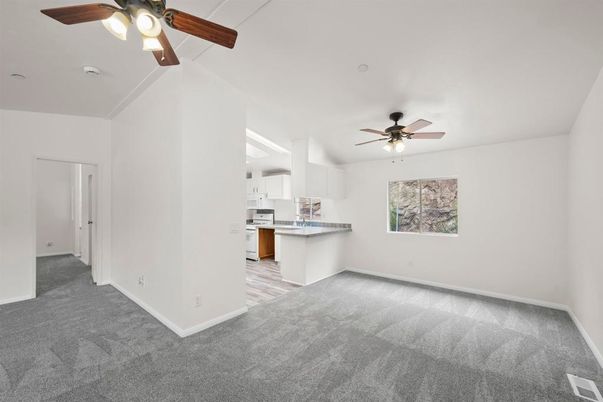 Empty room, Interior, Kitchen