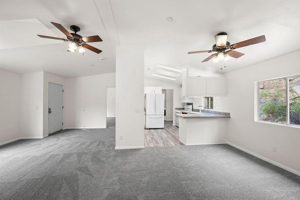 Empty room, Interior, Kitchen