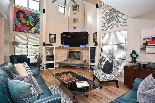 Fireplace, Interior, Living room, Wood Texture Flooring