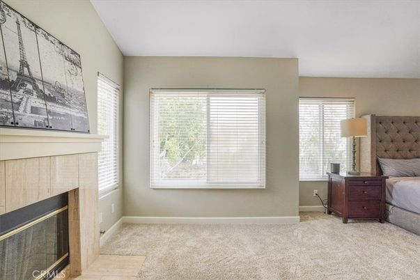Empty room, Fireplace, Interior