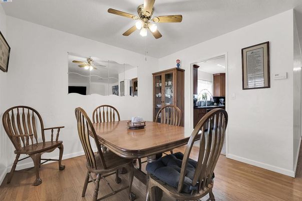 Dining room, Interior, Wood Texture Flooring