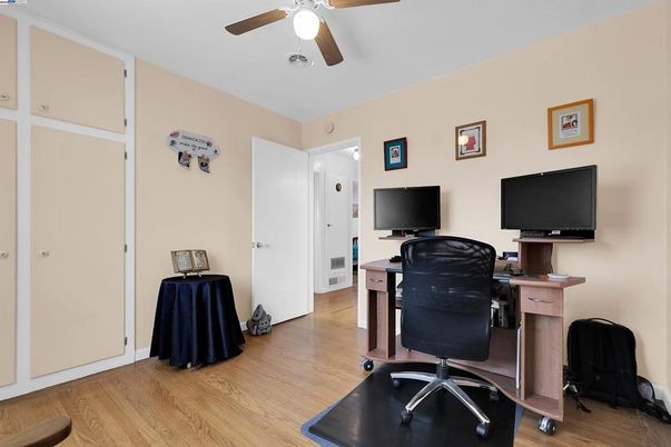 Home Office, Interior, Wood Texture Flooring