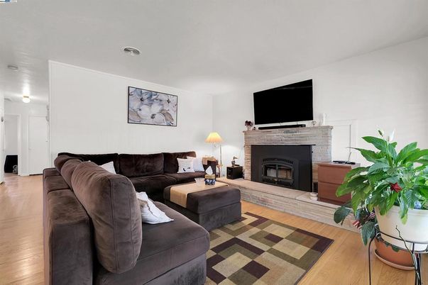 Fireplace, Interior, Living room, Wood Texture Flooring