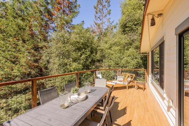 Exterior, Wood Texture Flooring