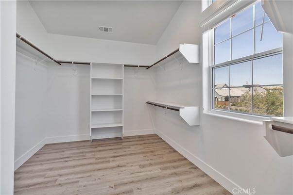 Interior, Walk-in Closets, Wood Texture Flooring