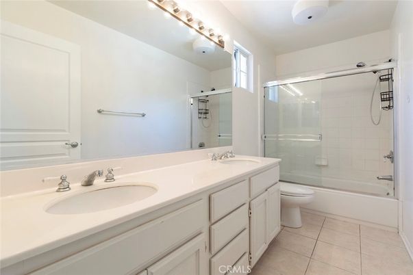 Bathroom, Dual Sink Vanities, Glass Shower, Interior
