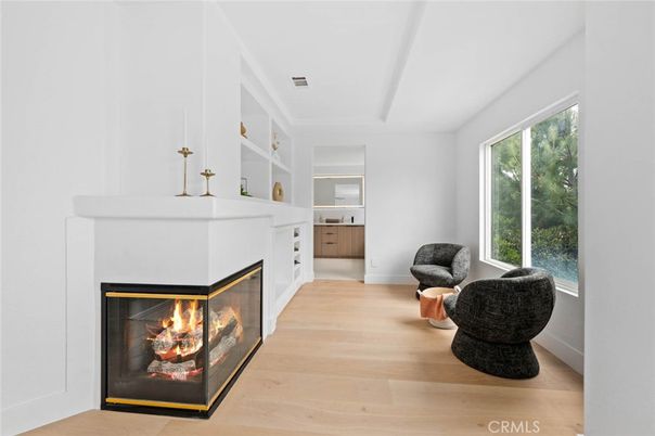 Fireplace, Interior, Wood Texture Flooring