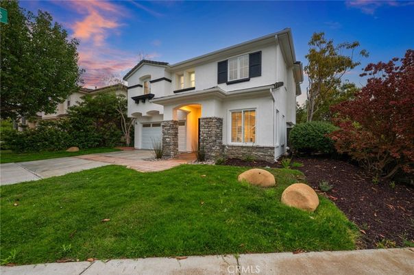 Attached, Backyard, Exterior, Facade, Mediterranean